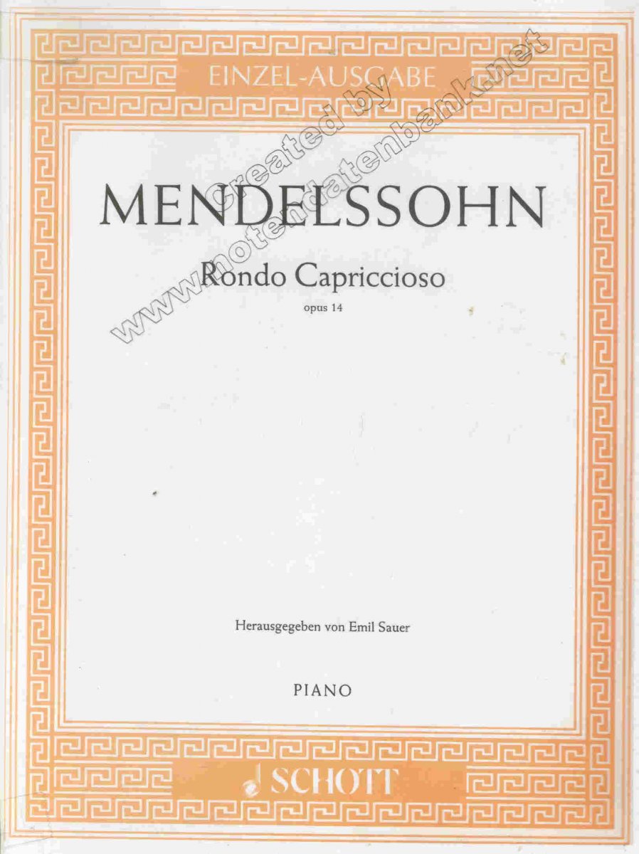 Rondo Capriccioso op.14 - klik hier Rondo Capriccioso op.14 - klik hier