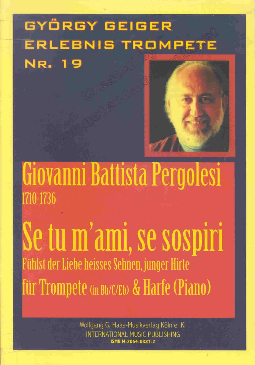 Se tu m'ami, se sospiri / F�hlst der Liebe heisses Sehnen, junger Hirte - klik hier