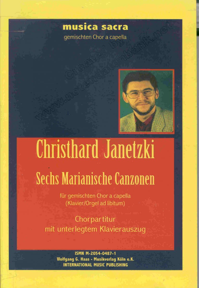 6 Marianische Canzonen - klik hier 6 Marianische Canzonen - klik hier