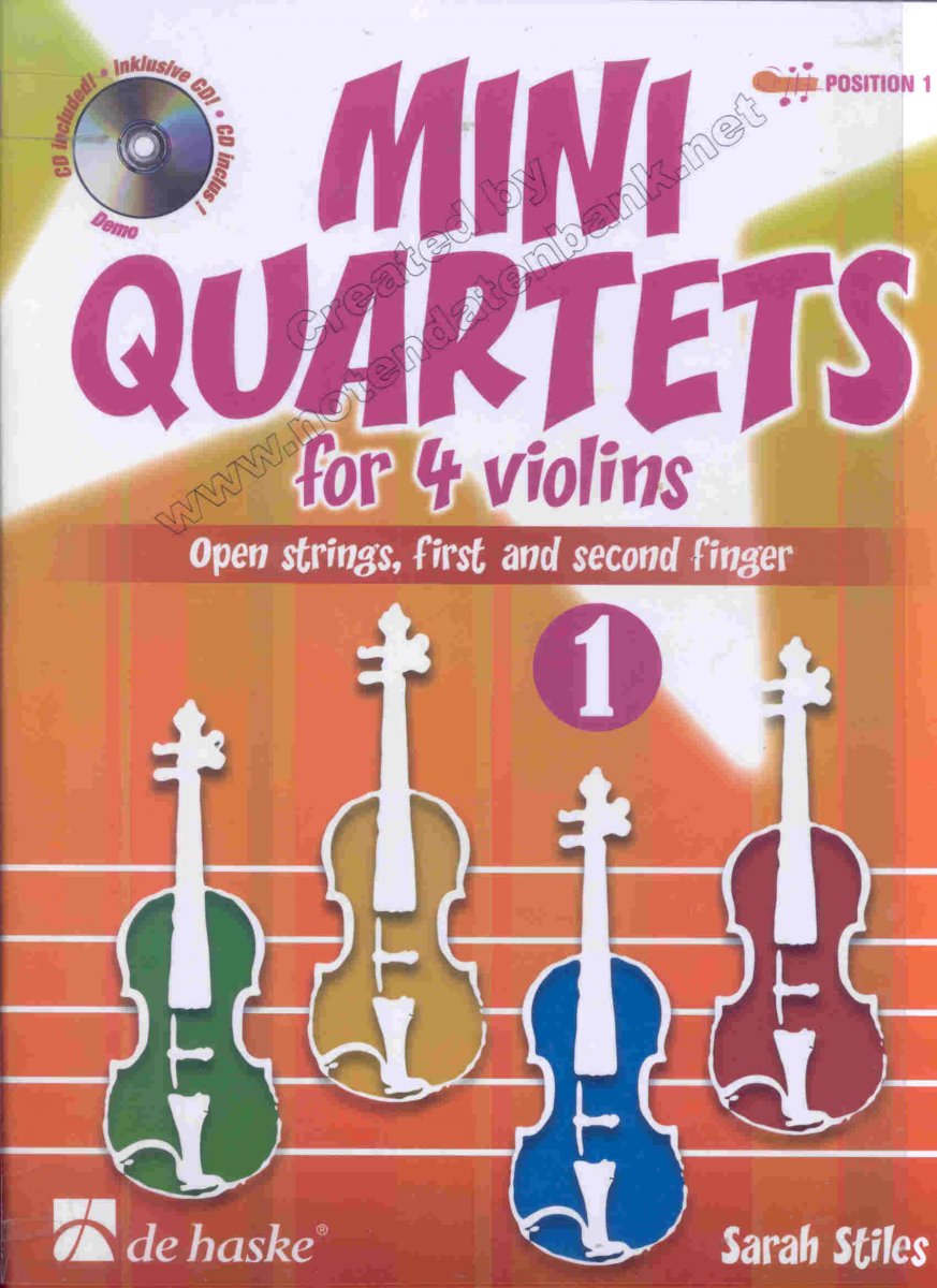 Mini Quartets for 4 Violins #1 - klik hier Mini Quartets for 4 Violins #1 - klik hier