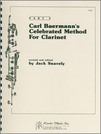 Carl Baermann's Celebrated Method For Clarinet #3 - klik hier Carl Baermann's Celebrated Method For Clarinet #3 - klik hier