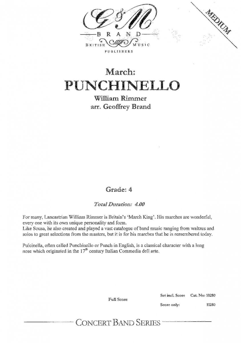 March Punchinello - klik hier