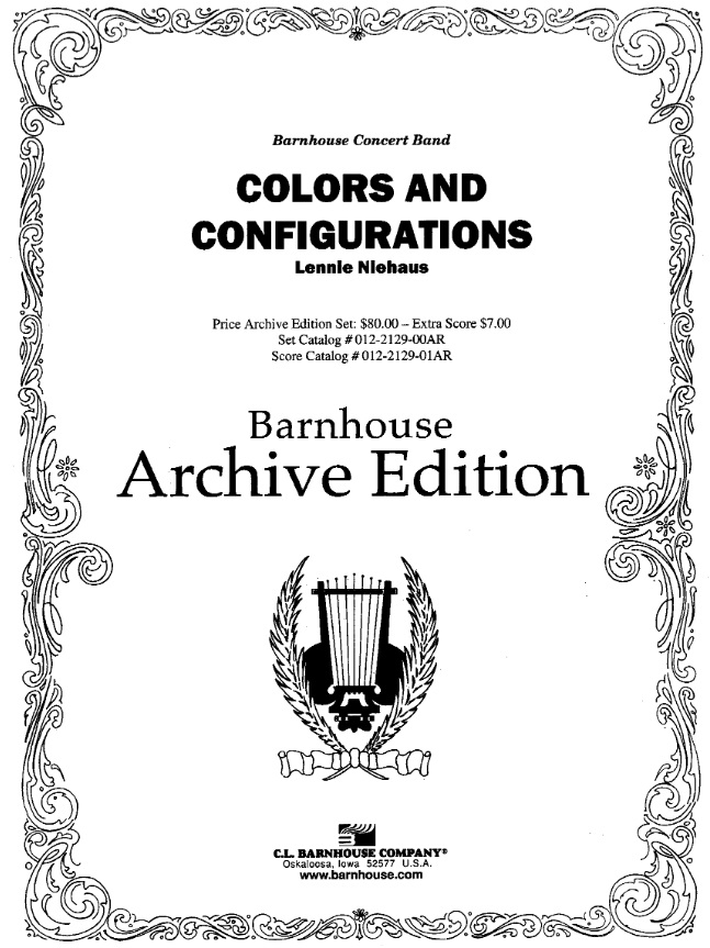 Colors and Configurations - klik hier