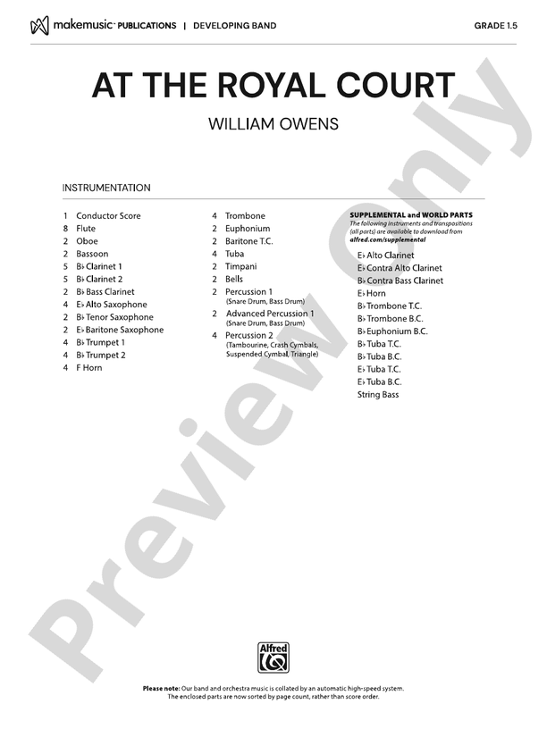 At the Royal Court - klik hier