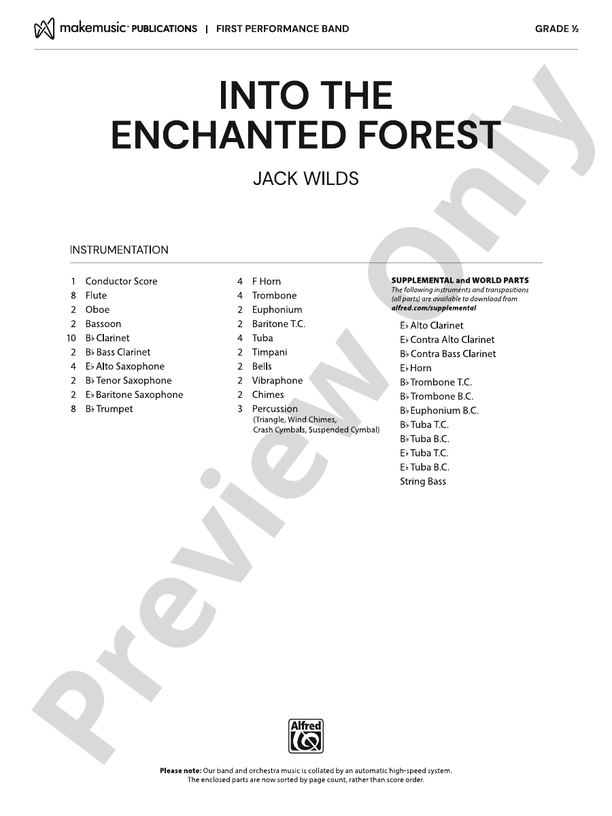 Into the Enchanted Forest - klik hier