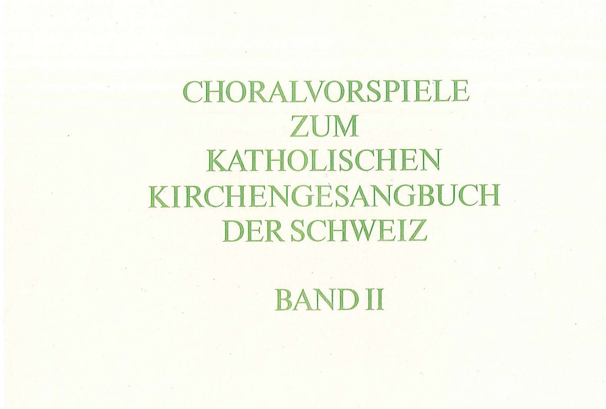 Choralvorspiele zum KGB, Bd.II - klik hier