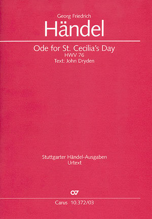 Ode for St. Cecilia's Day - klik hier