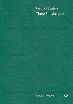 Locatelli: Three Sonatas op. 2 - klik hier