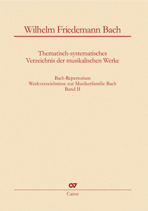 Werkverzeichnis Wilhelm Friedemann Bach - klik hier Werkverzeichnis Wilhelm Friedemann Bach - klik hier
