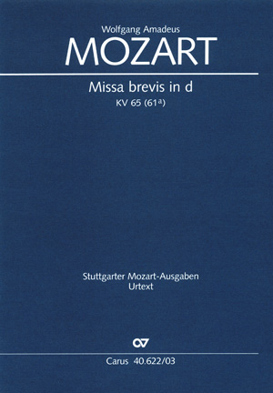 Missa brevis in d - klik hier