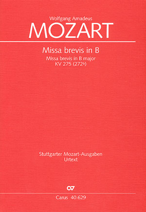 Missa brevis in B - klik hier