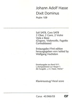 Dixit Dominus - klik hier