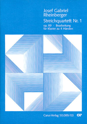 Rheinberger: Streichquartett Nr. 1 (2 Fassungen) - klik hier