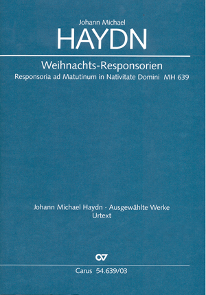Haydn, M.: Weihnachtsresponsorien - klik hier