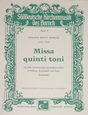 Missa quinti toni - klik hier
