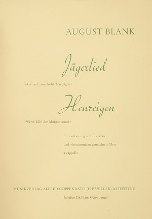 J�gerlied; Heureigen - klik hier
