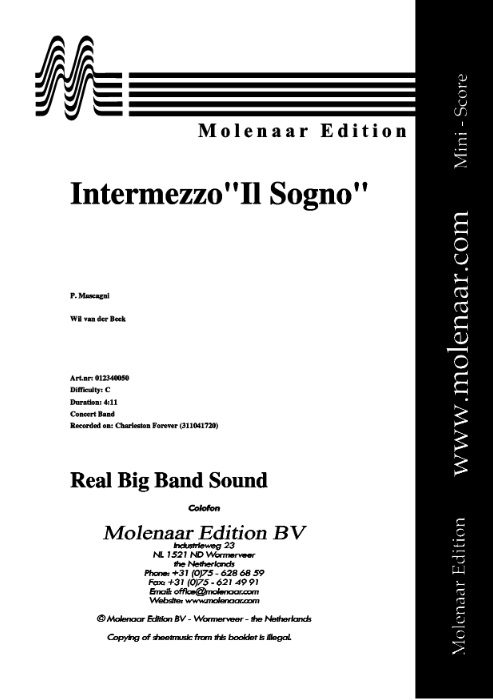 Intermezzo 'Il Sogno' - klik hier