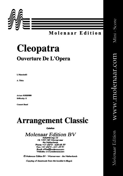 Cleopatra (Cleopatre) - klik hier