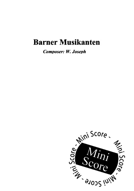 Barner Musikanten (Brner Musikante) - klik hier