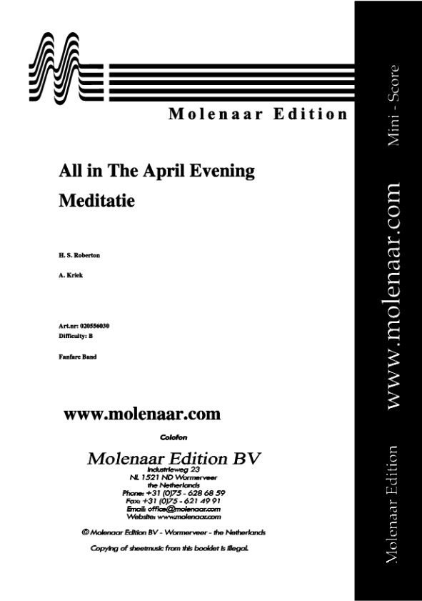 All in the April Evening - klik hier