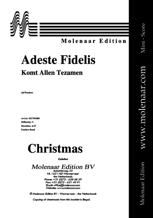 Adeste Fidelis - klik hier