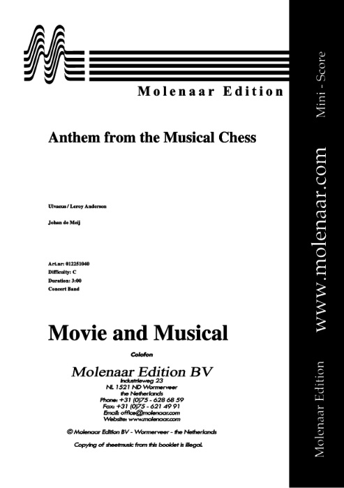 Anthem From Musical Chess - klik hier