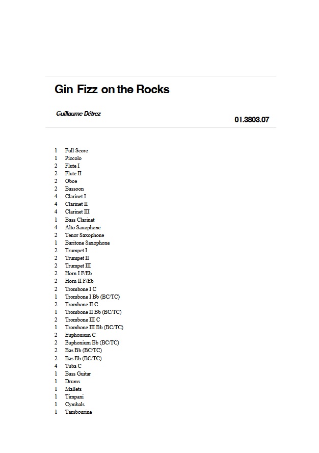 Gin Fizz on the Rocks - klik hier