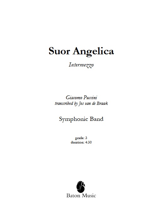 Suor Angelica (Intermezzo) - klik hier