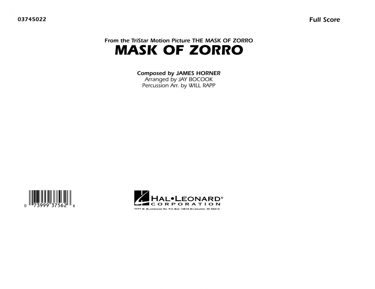 Mask of Zorro, The - klik hier