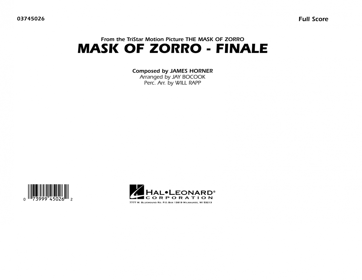 Mask of Zorro, The - Finale - klik hier