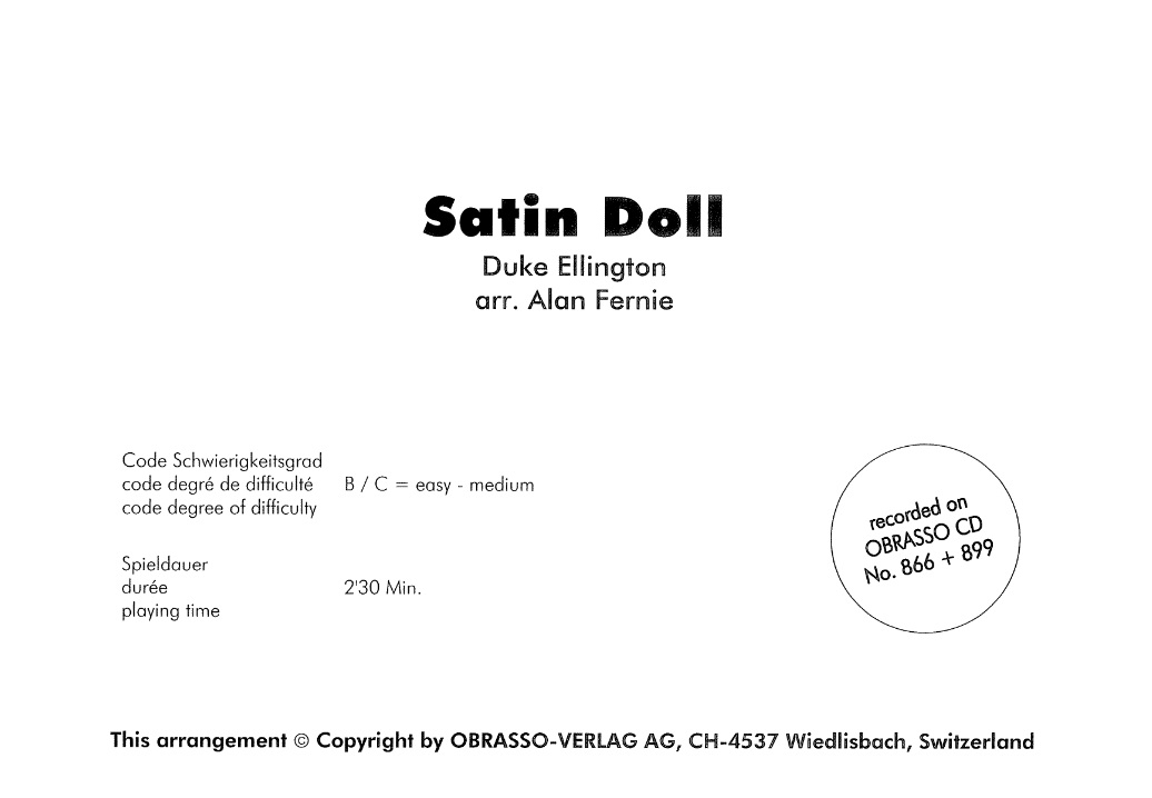 Satin Doll - klik hier