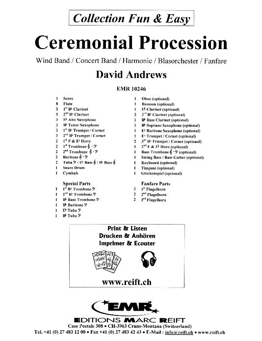 Ceremonial Procession - klik hier