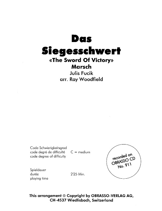 Siegesschwert, Das (The Sword of Victory) - klik hier