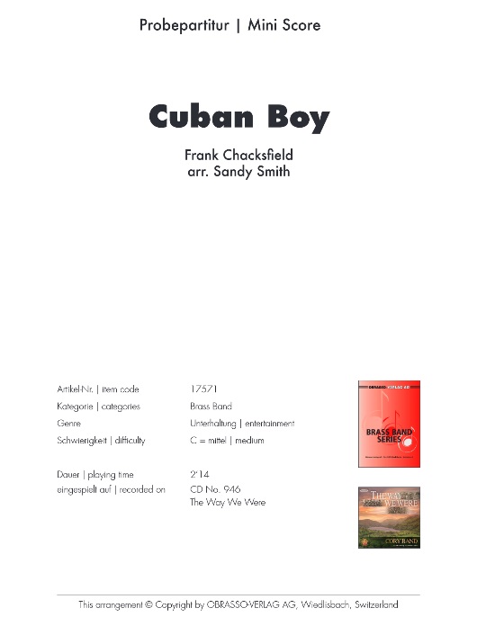 Cuban Boy - klik hier