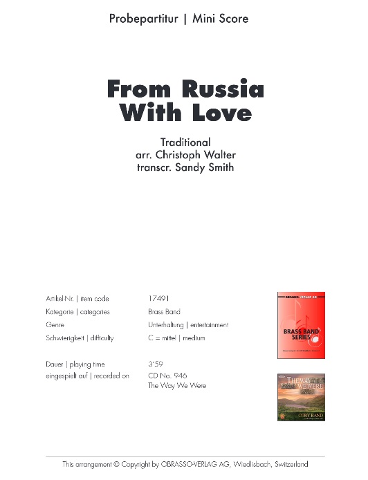 From Russia With Love - klik hier