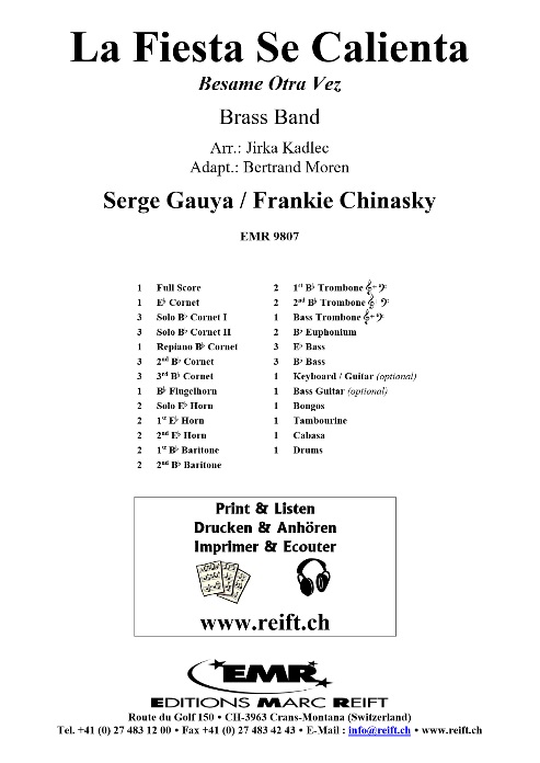 La Fiesta Se Calienta (Besame Otra Vez) - klik hier