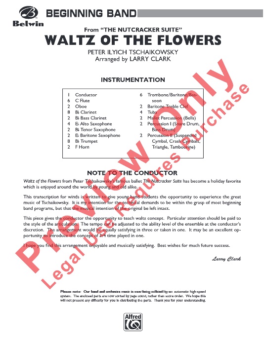 Waltz of the Flowers (from 'The Nutcracker Suite') - klik hier