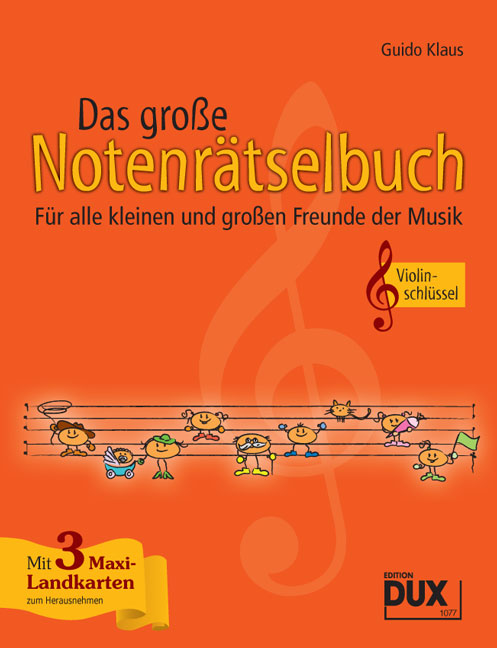 Grosse Notenrtselbuch, Das, Ausgabe Violinschlssel - klik hier