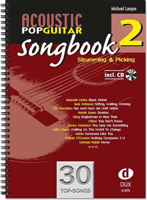 Acoustic Pop Guitar Songbook #2 - klik hier