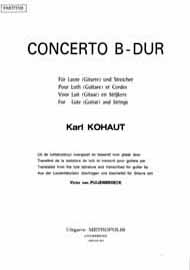 Concerto B-Dur (Partituur) - klik hier