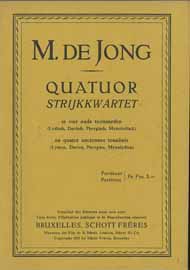 Quatuor en 4 Anciennes Tonalits (Parts) - klik hier