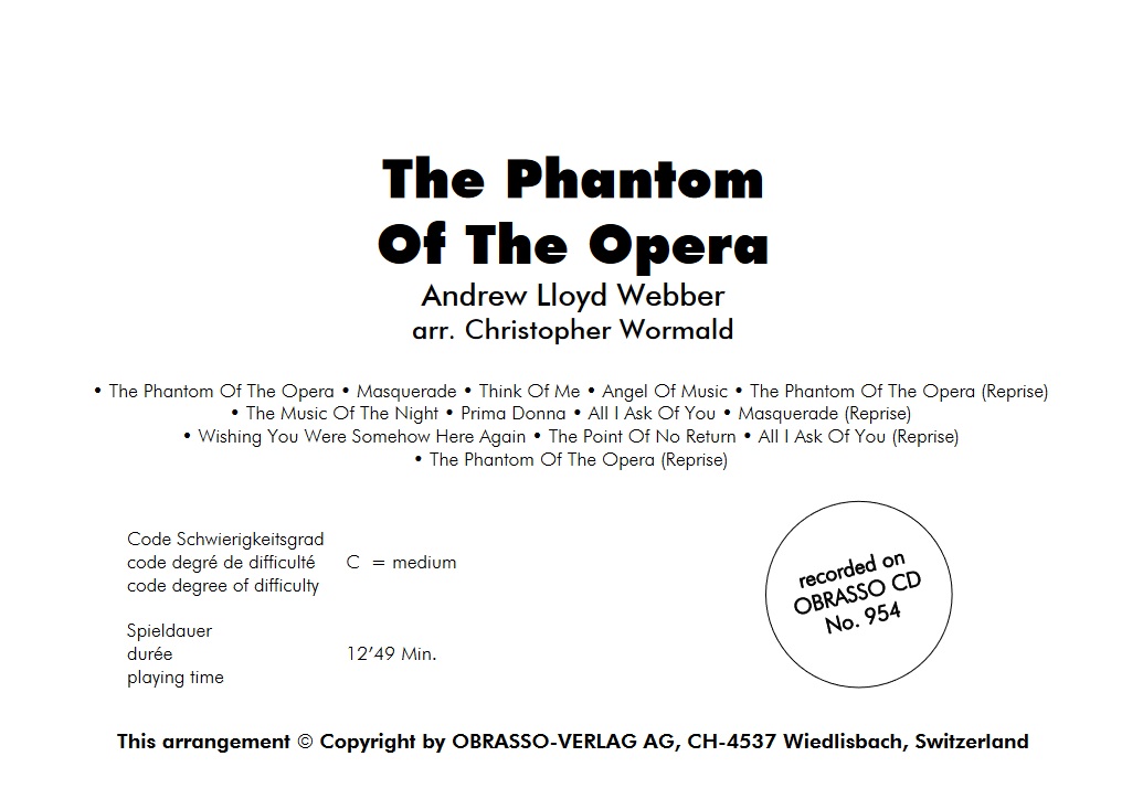 Phantom of the Opera, The - klik hier