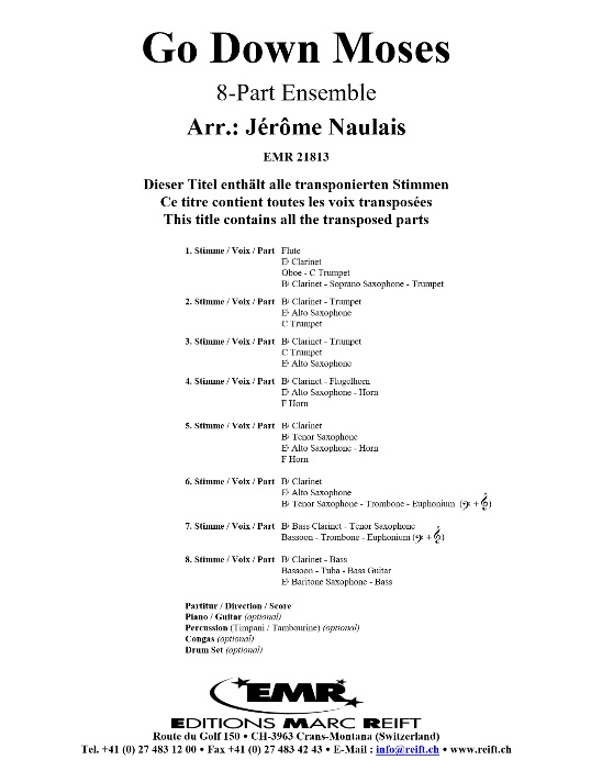 Go Down Moses - klik hier