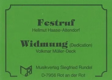Widmung - klik hier Widmung - klik hier
