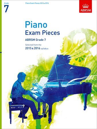 Piano Exam Pieces 2015 and 2016, Grade 7: Selected from the 2015 and 2016 syllabus - klik hier