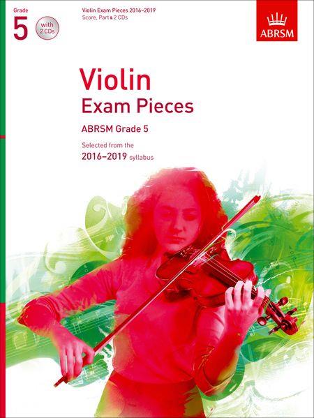 Violin Exam Pieces 2016-2019, ABRSM Grade 5: Selected from the 2016-2019 syllabus - klik hier