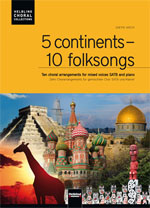 5 continents - 10 folksongs - klik hier