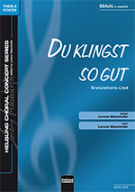 Du klingst so gut (Gratulationslied) - klik hier