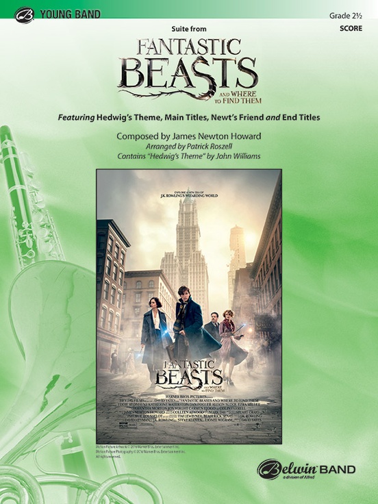 Suite from Fantastic Beasts and Where to Find Them - klik hier