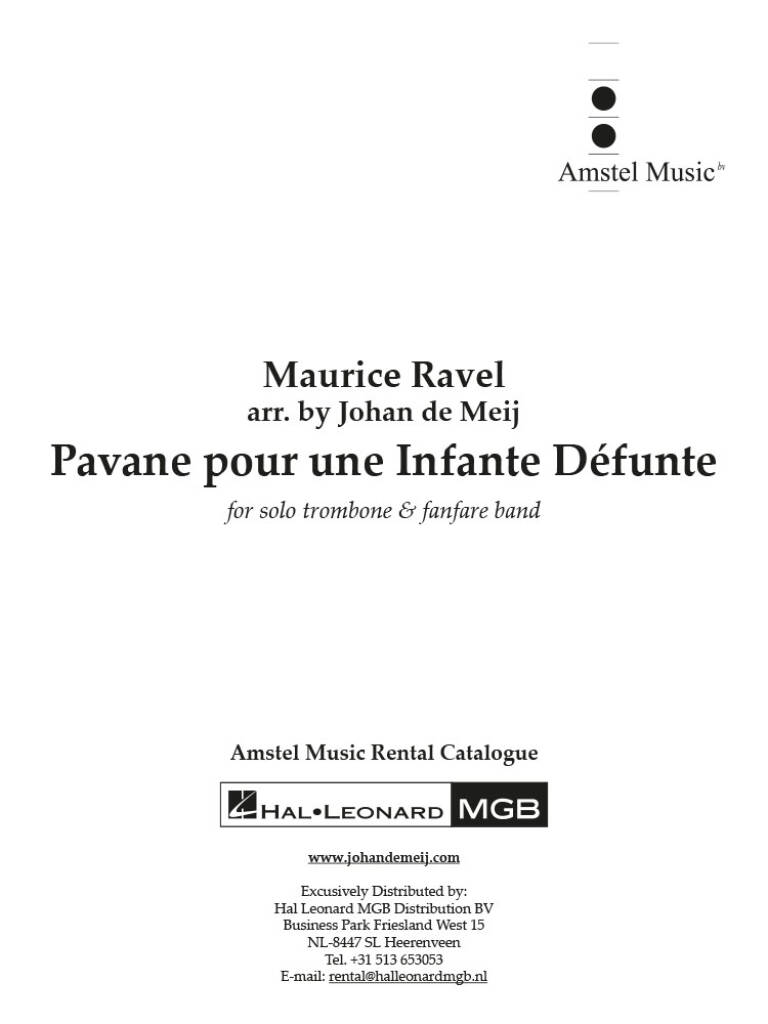 Pavane pour une Infante Défunte - klik hier Pavane pour une Infante Défunte - klik hier